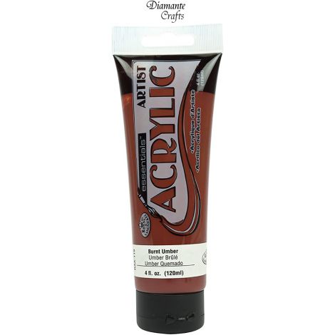 Farba akrylowa R&L 120ml, Brązowa c.iemna/Burnt Umber